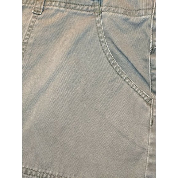 Tangents Army Green Straight Skirt Size 13/14 Womens - Picture 5 of 6